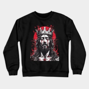 Jesus Christ the Man of Sorrows Crewneck Sweatshirt